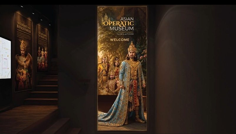 Asian Operatic Museum interior exhibit